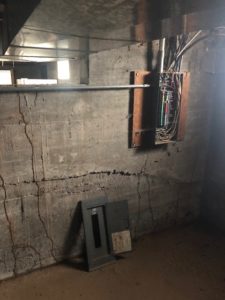 Basement with termite infestation by Rose Pest Solutions