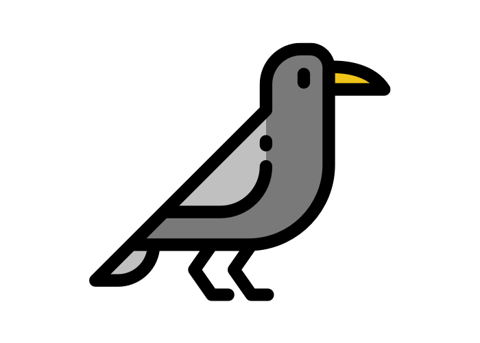 BIRDS & BATS Logo