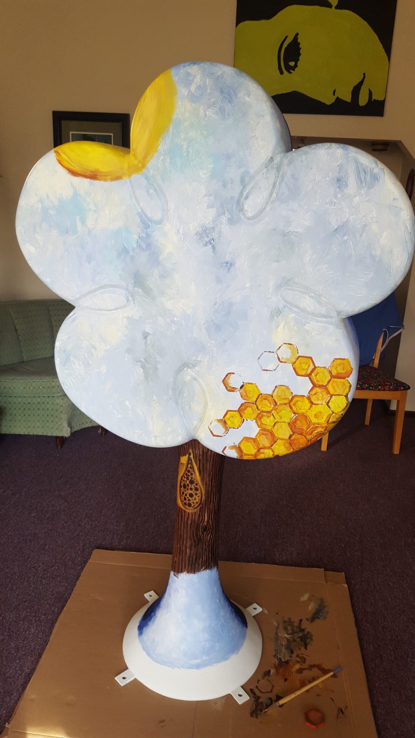 Parade of Trees art found at the Kohl Children’s Museum