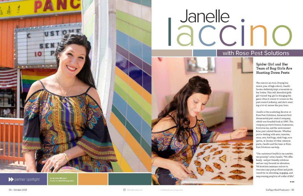 Meet the Chicago Bug Girl Janelle Iaccino | Rose Pest Control