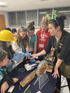 Girl Scouts love science