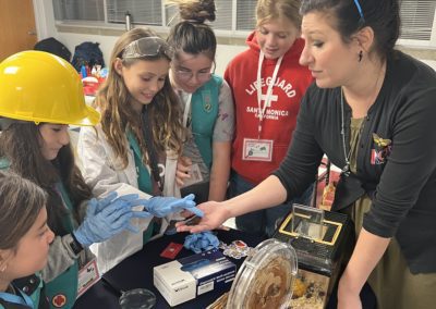 Girl Scouts love science