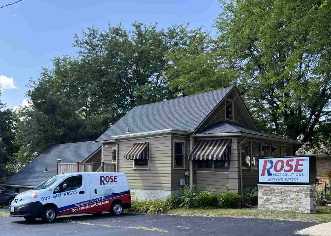 Rockford Office Rockford Office is the new branch of Rose Pest Solutions.<br />